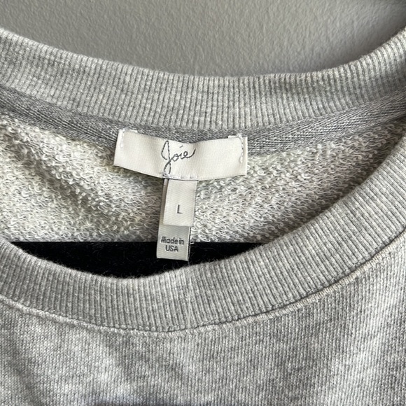 NWT Joie Runna Sweatshirt Dress with Flared Skirt, Large, Grey, Long sleeve .. - Picture 11 of 12